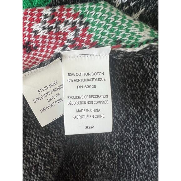 NWT Ugly Christmas Sweater long sleeve, Christmas Party, Sleigh All Day, Sz S - Picture 5 of 8